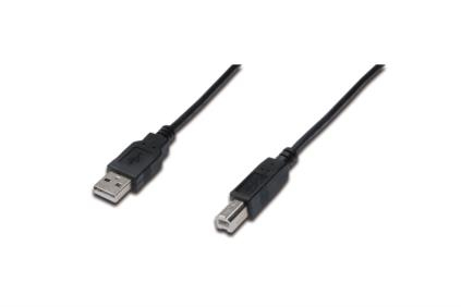CAVO USB 2.0 A/B-M/M 1MT NERO