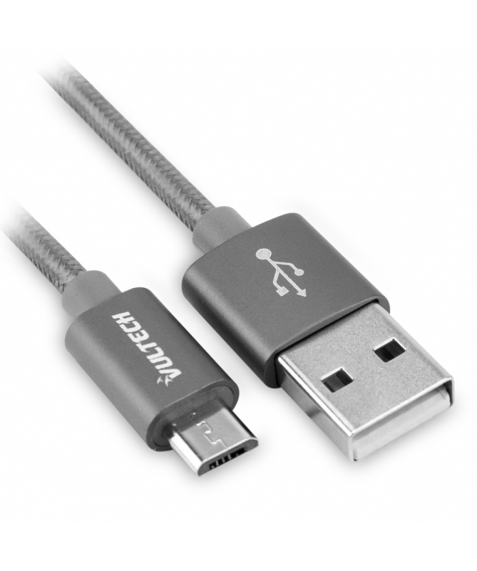 CAVO USB TO MICRO-USB 2.0 VULTECH 1M GRI