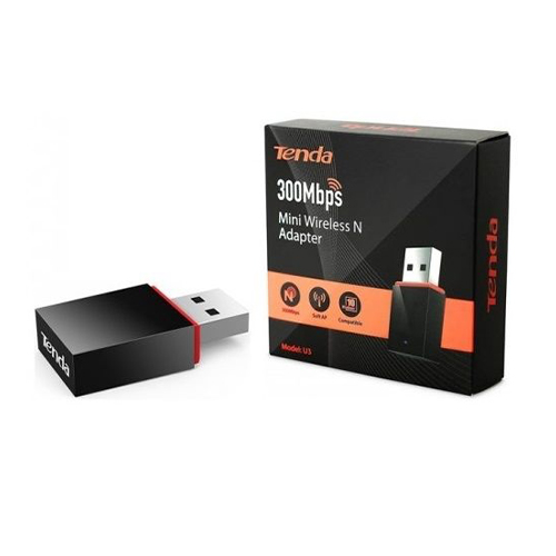 ADATTATORE TENDA MINI USB WIRELESS 300Mb